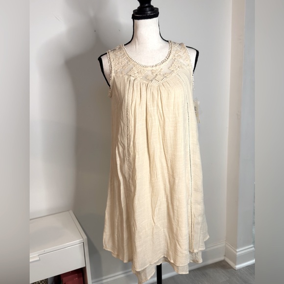 Style & Co. Dresses & Skirts - Style&co‎ Boho Gauze Handkerchief Hem Dress NWT – Petite Small